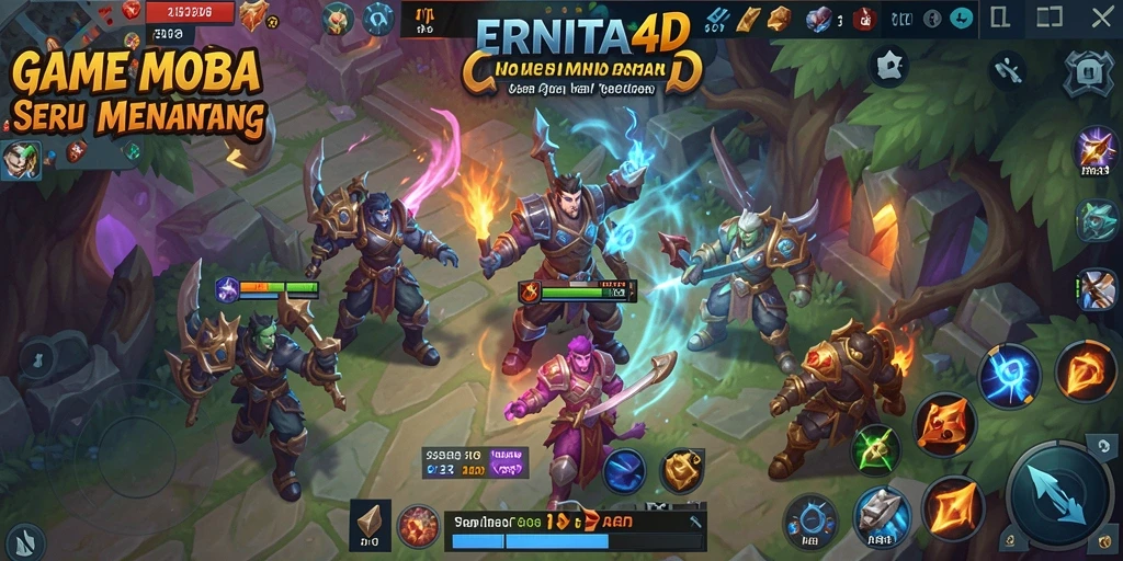 Tampilan menarik dari gameplay seru ERNITA4D.