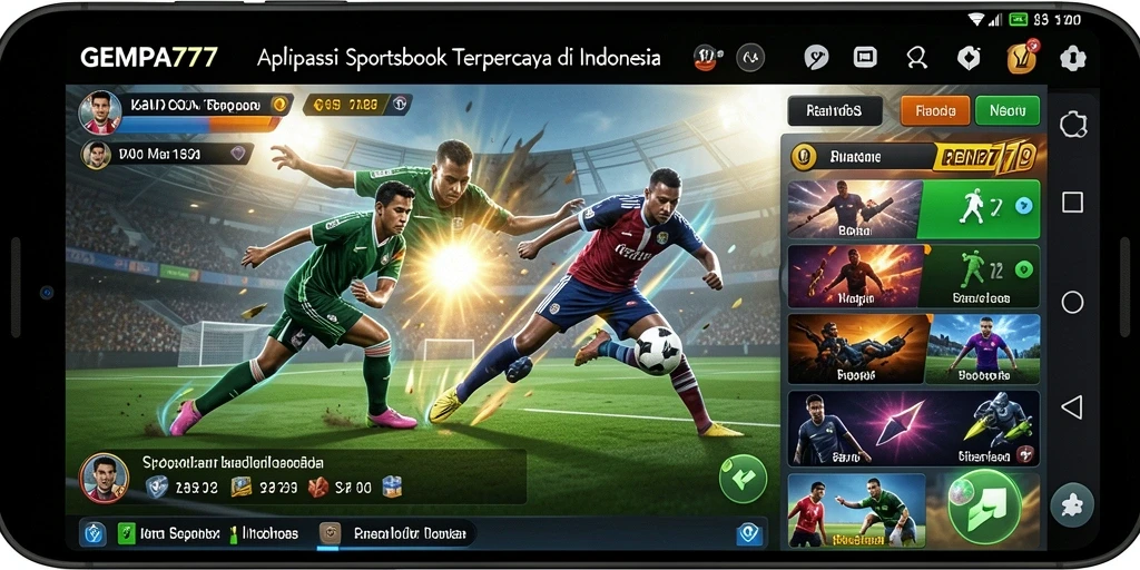 Tampilan gameplay GEMPA777 yang menarik dan interaktif.