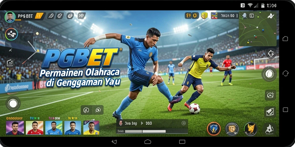 Screenshot PGBET menampilkan pengalaman bermain olahraga yang seru.