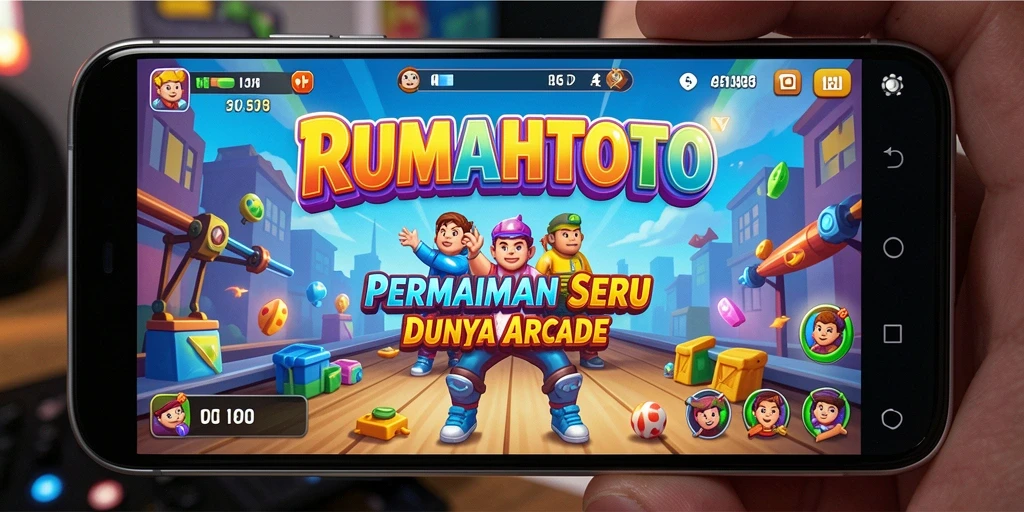 Tampilan gameplay seru RUMAHTOTO dengan grafis menarik.